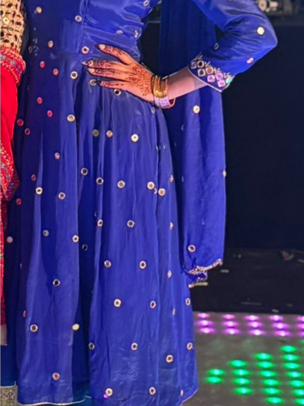 Royal blue punjabi suit - Picture 1 of 1